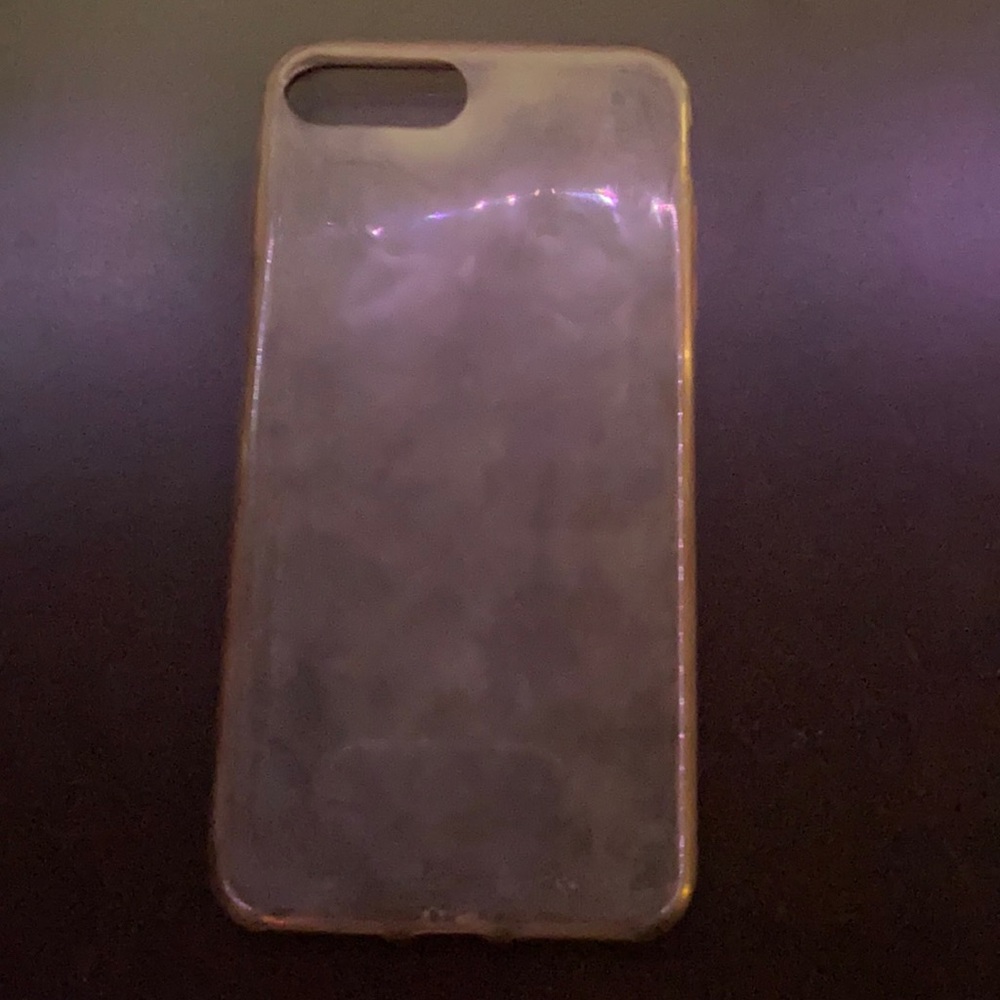 Iphone 8+ clear phonecase